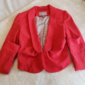 Adorable Coral Blazer
